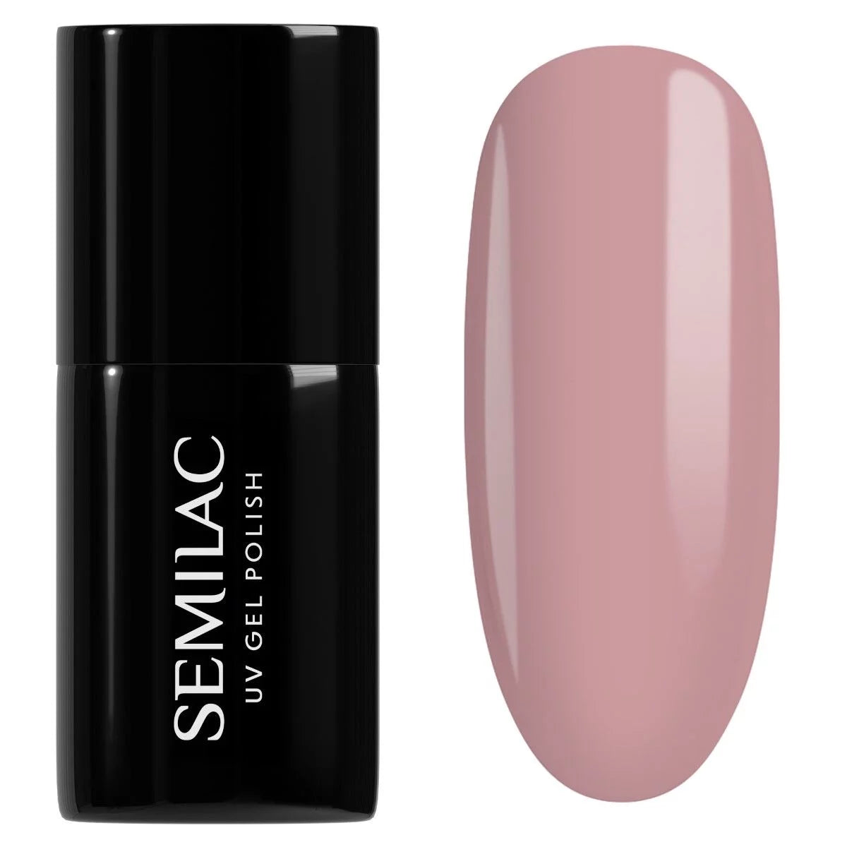 136 Creamy Muffin - Semilac Soak Off Gel / Hybrid Nail Polish