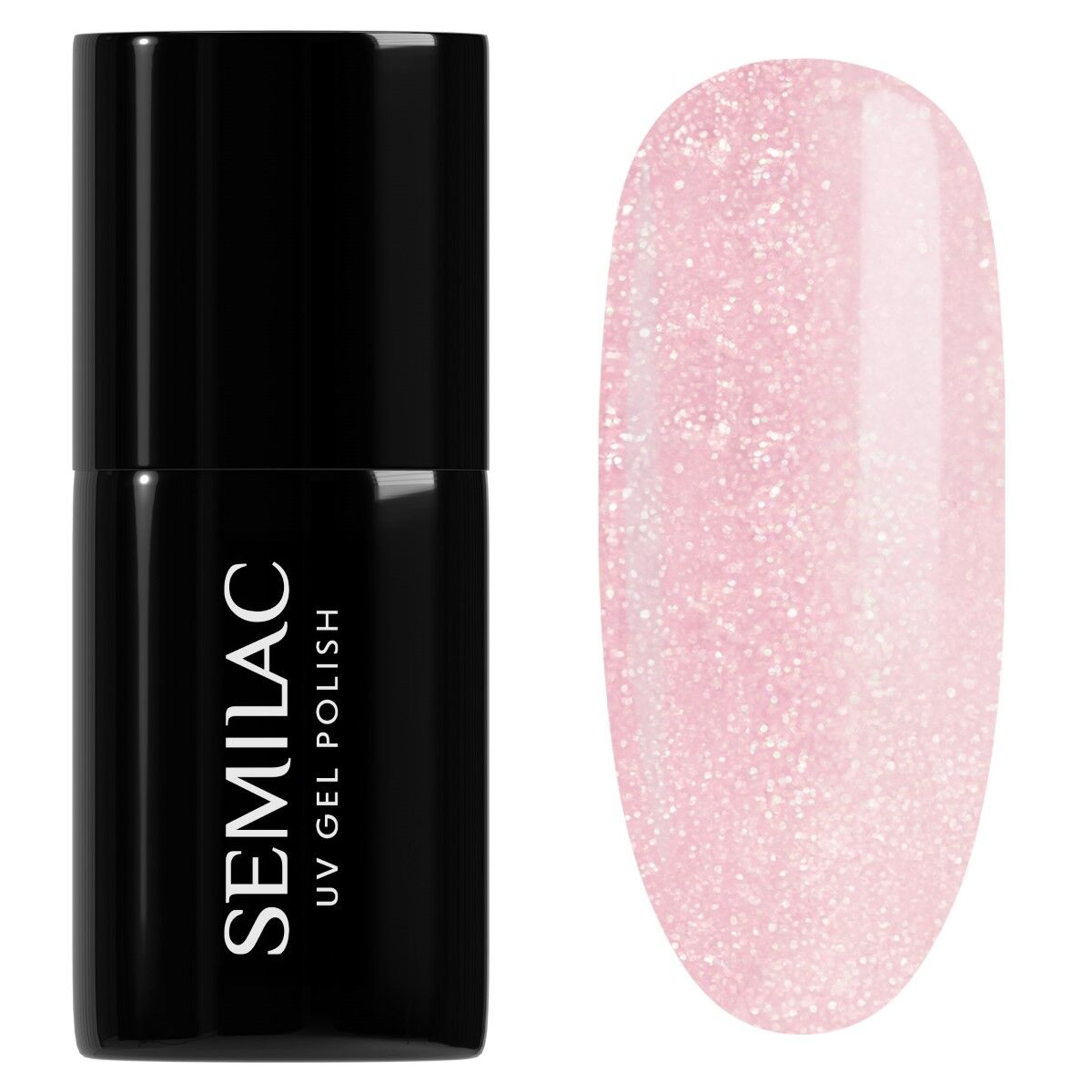 164 Pink Crystals - Semilac Soak Off Gel / Hybrid Nail Polish - SEMILAC USA