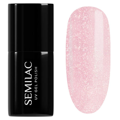 164 Pink Crystals - Semilac Soak Off Gel / Hybrid Nail Polish - SEMILAC USA