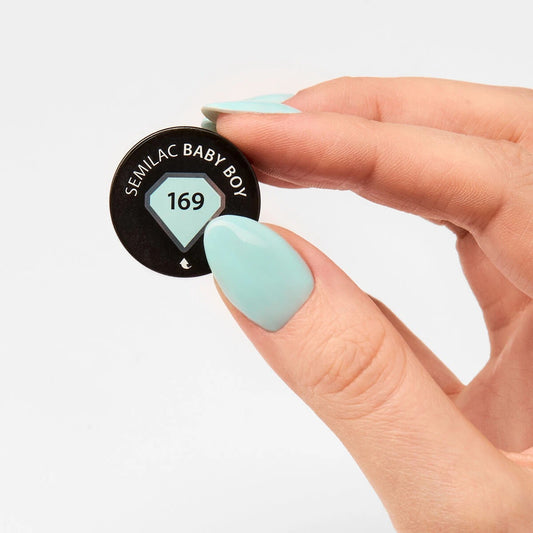 169 Baby Boy - Semilac Sak Off Gel Hybrid Nail Polish - SemilacUSA