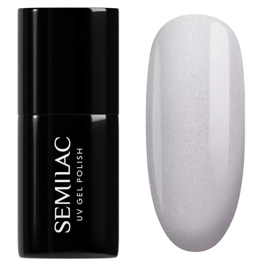 237 WHITE PEARL - Semilac Soak Off Gel / Hybrid Nail Polish