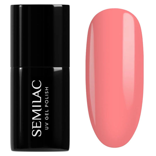 274 Salmon Pink - Semilac Soak Off Gel / Hybrid Nail Polish - "Pastells" Collection - SEMILAC USA