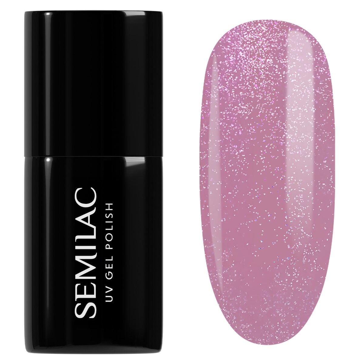 319 Shimmer Dust Pink - Semilac Soak Off Gel / Hybrid Nail Polish - SEMILAC USA