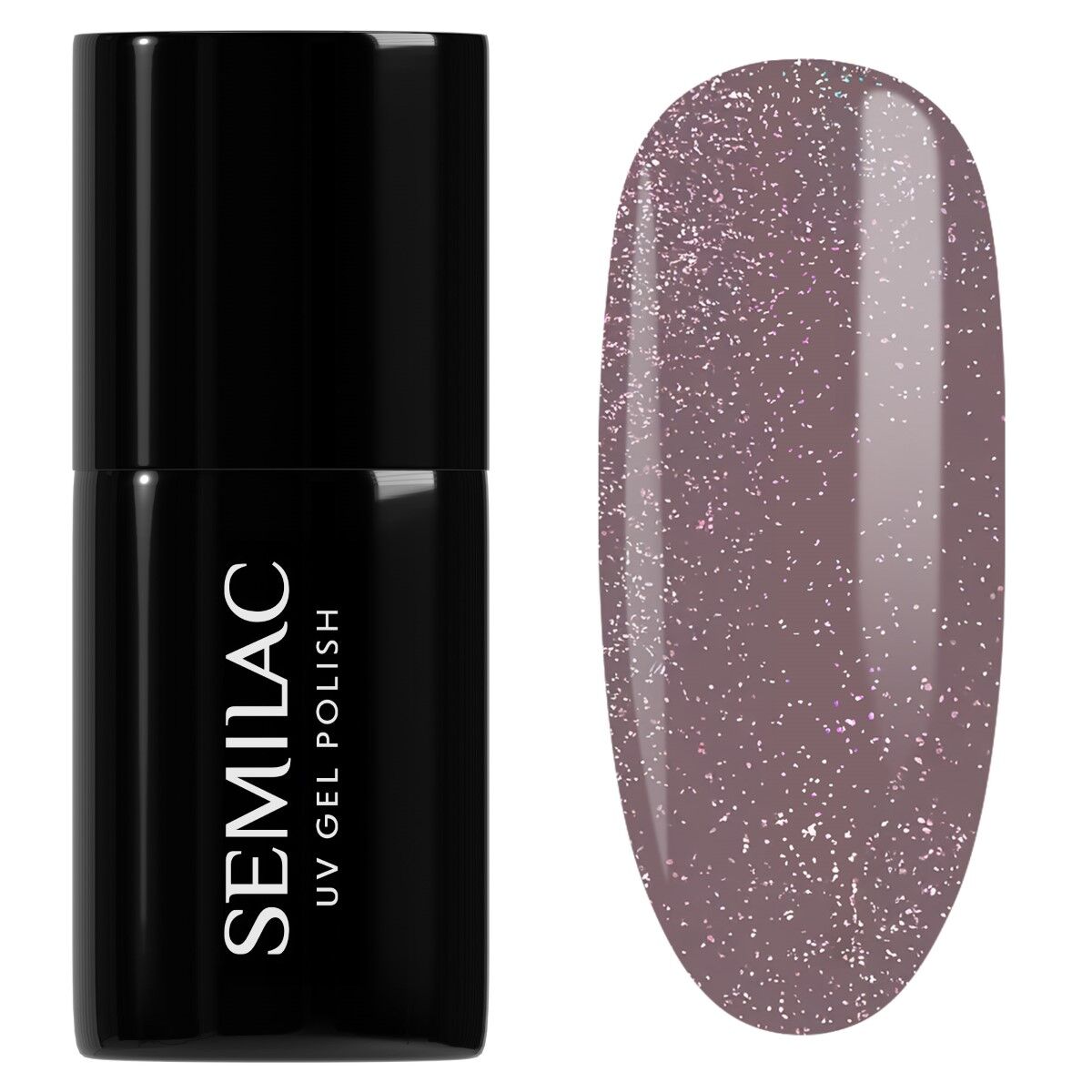 322 Shimmer Dust Brown - Semilac Soak Off Gel / Hybrid Nail Polish - SEMILAC USA