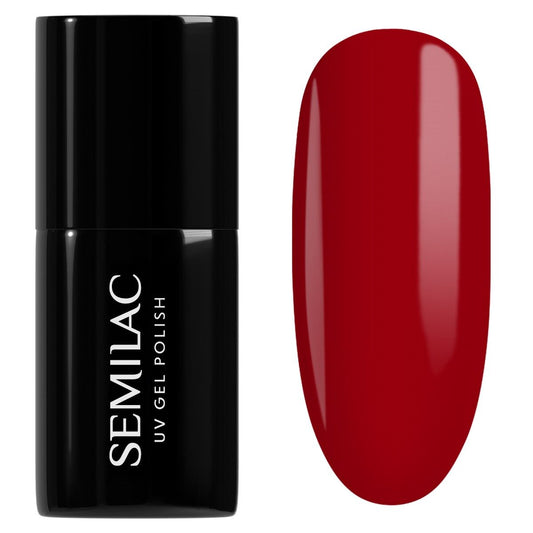 345 GORGEOUS RED - Semilac Soak Off Gel / Hybrid Nail Polish