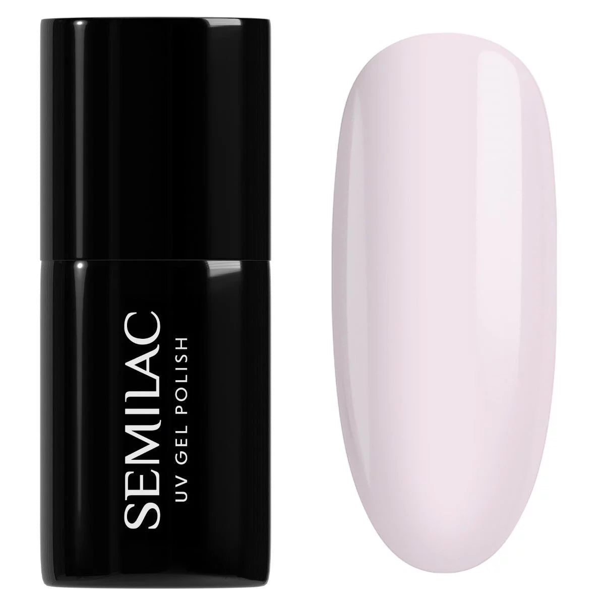 385 Pastel Pink Sky - Semilac Soak Off Gel / Hybrid Nail Polish