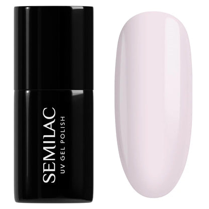 385 Pastel Pink Sky - Semilac Soak Off Gel / Hybrid Nail Polish