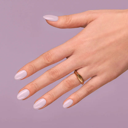 385 Pastel Pink Sky - Semilac Soak Off Gel / Hybrid Nail Polish