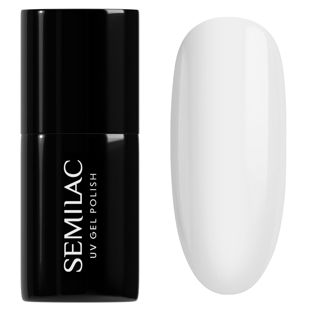 389 COCONUT ICE CREAM - Semilac Soak Off Gel / Hybrid Nail Polish