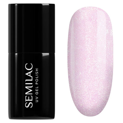 390 Spark of Bare Love - Semilac Soak Off Gel / Hybrid Nail Polish