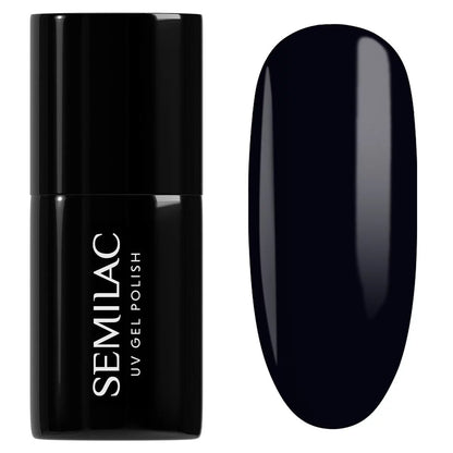 420 Safari Night Blue - Semilac Soak Off Gel / Hybrid Nail Polish