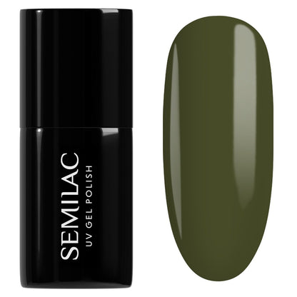421 Baobab Green - Semilac Soak Off Gel / Hybrid Nail Polish - SEMILAC USA