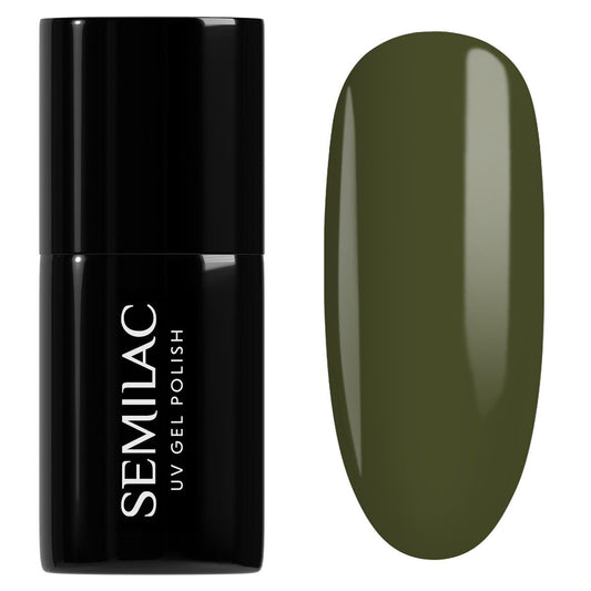 421 Baobab Green - Semilac Soak Off Gel / Hybrid Nail Polish - SEMILAC USA
