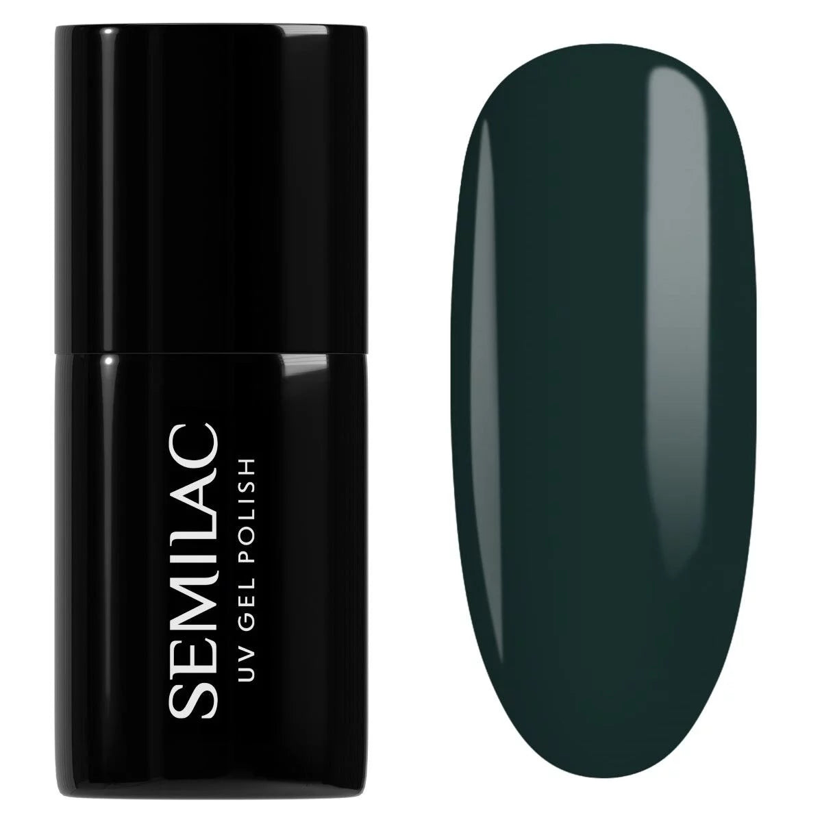 422 Deep Forest Green - Semilac Soak Off Gel / Hybrid Nail Polish