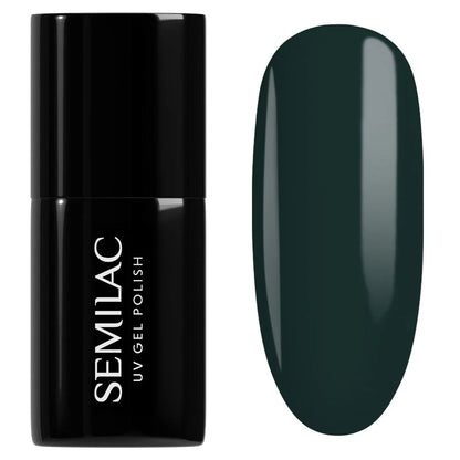 422 Deep Forest Green - Semilac Soak Off Gel / Hybrid Nail Polish
