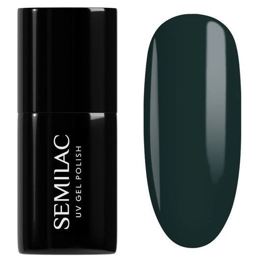 422 Deep Forest Green - Semilac Soak Off Gel / Hybrid Nail Polish