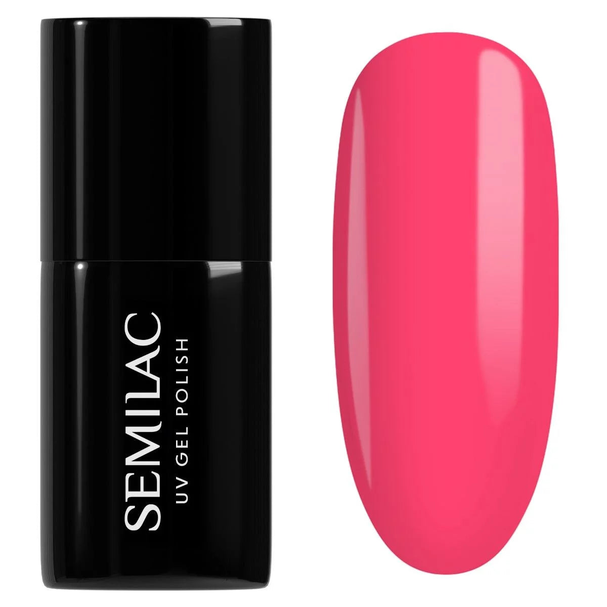 435 Friendly Magenta - Semilac Soak Off Gel / Hybrid Nail Polish
