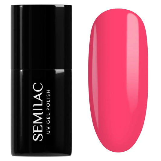 435 Friendly Magenta - Semilac Soak Off Gel / Hybrid Nail Polish