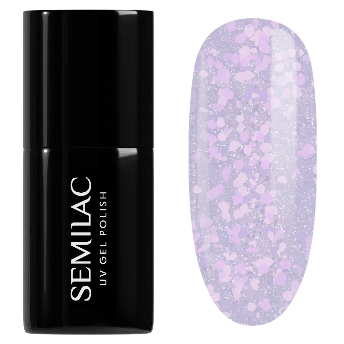 492 Icy Lavender Bliss - Semilac Soak Off Gel / Hybrid Nail Polish - SEMILAC USA