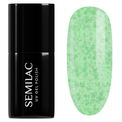 494 Frozen Pistachios - Semilac Soak Off Gel / Hybrid Nail Polish - SEMILAC USA