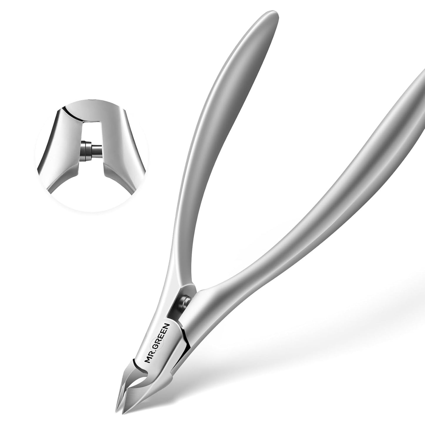 Cuticle Nipper with Built-in Spring 1/2 Jaw - Skin Remover