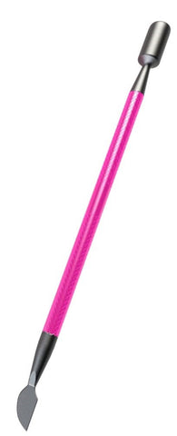 Cuticle Pusher Stainless Steel GE - Pink