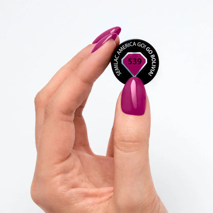 539 Go Bolivia! - Semilac Soak Off Gel / Hybrid Nail Polish