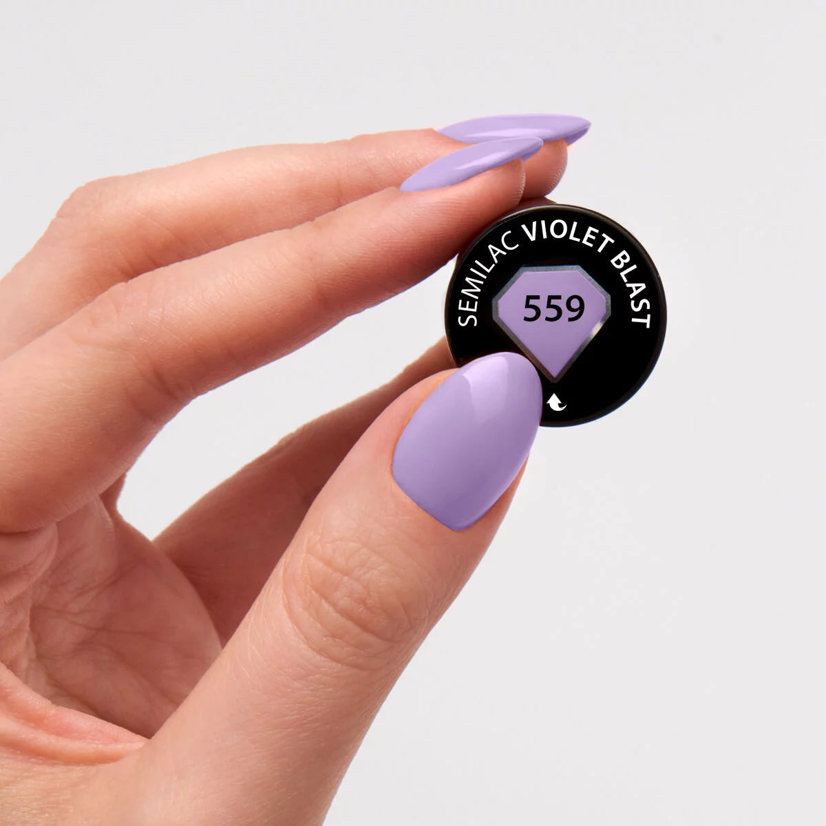 559 Violet Blast - Semilac Soak Off Gel / Hybrid Nail Polish