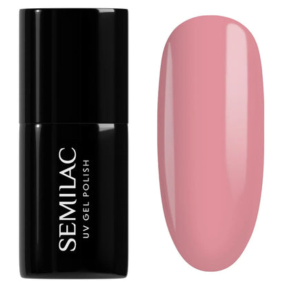 581 Delicate Coral - Semilac Soak Off Gel / Hybrid Nail Polish