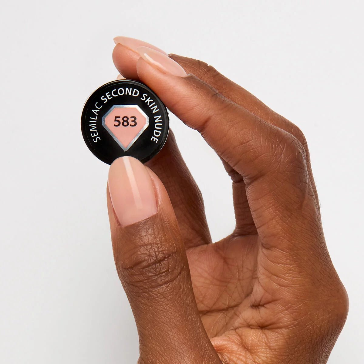 583 Second Skin Nude - Semilac Soak Off Gel / Hybrid Nail Polish