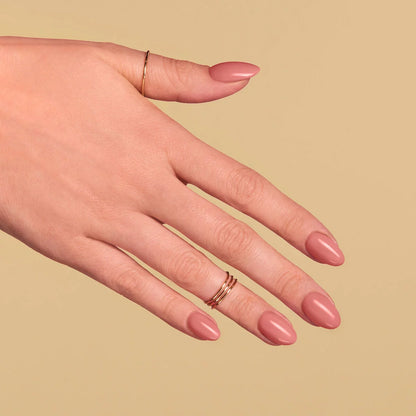 585 Caramel Tan - Semilac Soak Off Gel / Hybrid Nail Polish