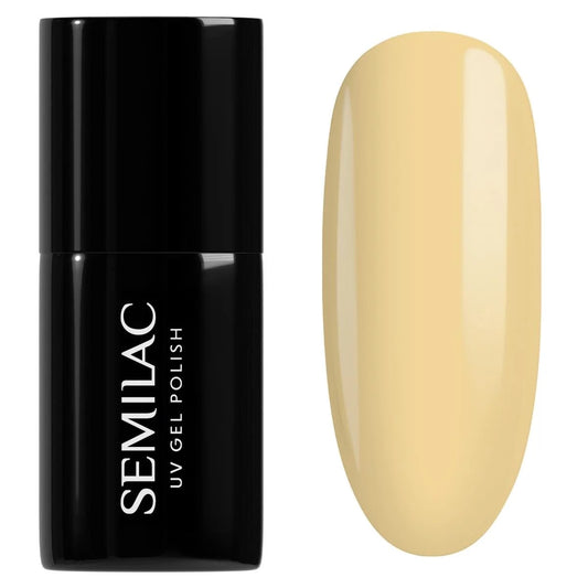 589 YELLOW PETUNIA Semilac Soak Off Gel / Hybrid Nail Polish - SEMILAC USA