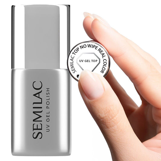 Semilac Top No Wipe REAL COLOR 7ML