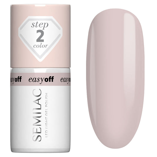 L12 EASY OFF Almond Milk - Semilac Soak Off Gel / Hybrid Nail Polish