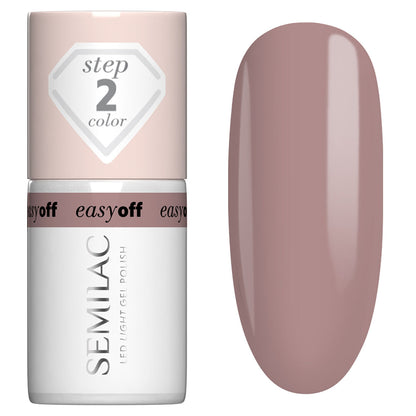 L13 EASY OFF Mocha Cream - Semilac Soak Off Gel / Hybrid Nail Polish