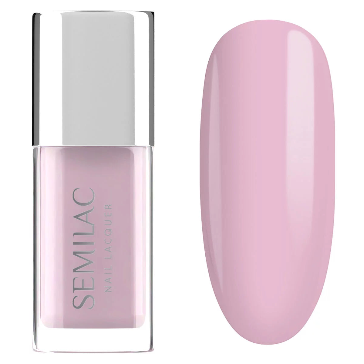 103 Nail Lacquer Sheer Vibrant Pink - Semilac Regular Nail Polish