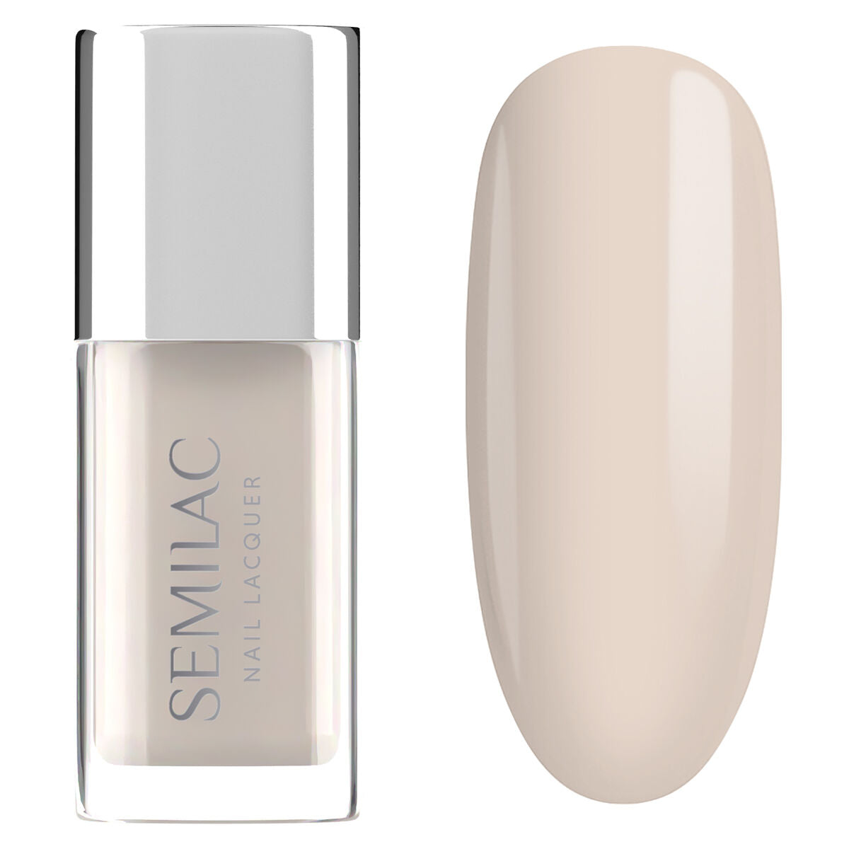 104 Nail Lacquer Cream Supreme - Semilac Regular Nail Polish