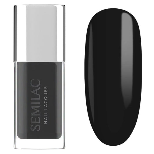 109 Nail Lacquer Classic Black - Semilac Regular Nail Polish