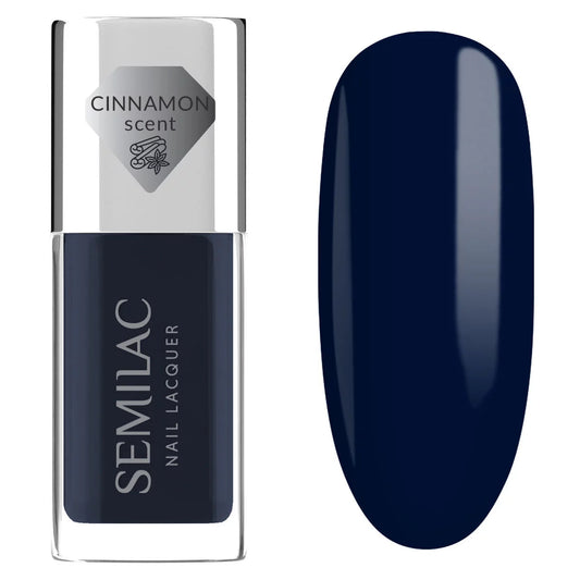 113 Nail Lacquer Blue Ink - Semilac Regular Nail Polish