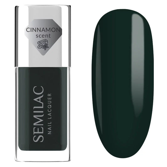 114 Nail Lacquer Bottle Green - Semilac Regular Nail Polish