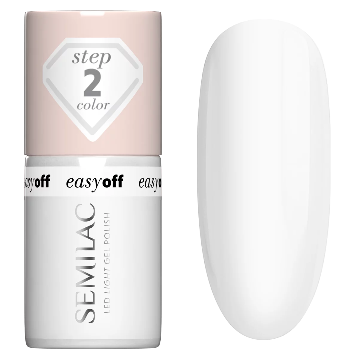 L01 Coconut Milk - Semilac Soak Off Gel / Hybrid Nail Polish - SEMILAC USA