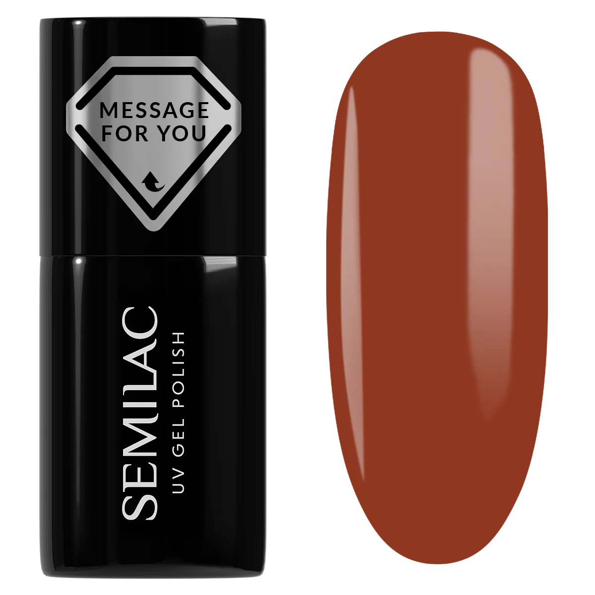 735 Rust It Up - Semilac Soak Off Gel / Hybrid Nail Polish
