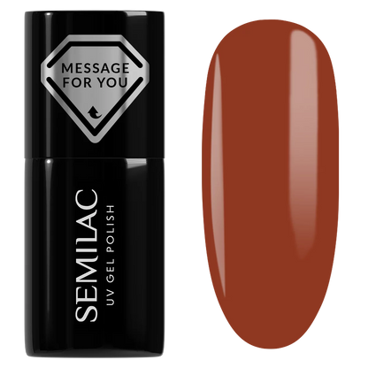735 Rust It Up - Semilac Soak Off Gel / Hybrid Nail Polish