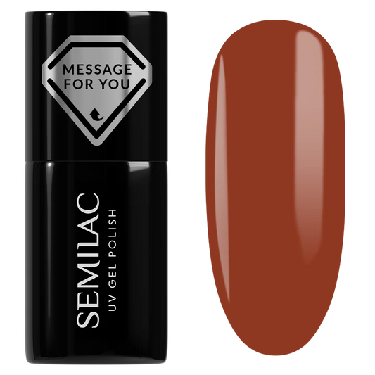 735 Rust It Up - Semilac Soak Off Gel / Hybrid Nail Polish