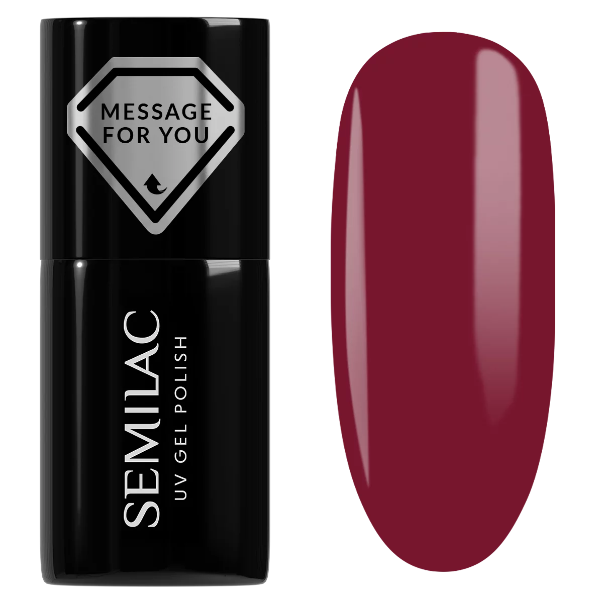 737 Beet the Look - Semilac Soak Off Gel / Hybrid Nail Polish