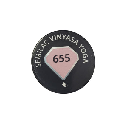 655 Vinyasa Yoga - Semilac Soak Off Gel / Hybrid Nail Polish