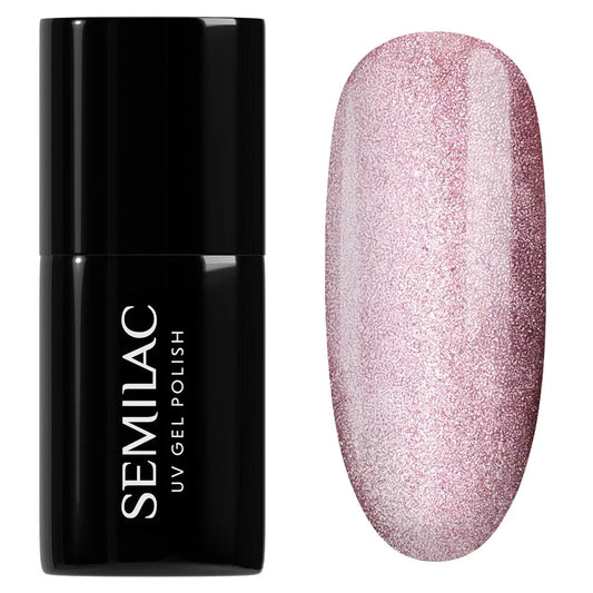 663 Blush Gloss - Semilac Soak Off Gel / Hybrid Nail Polish - SEMILAC USA