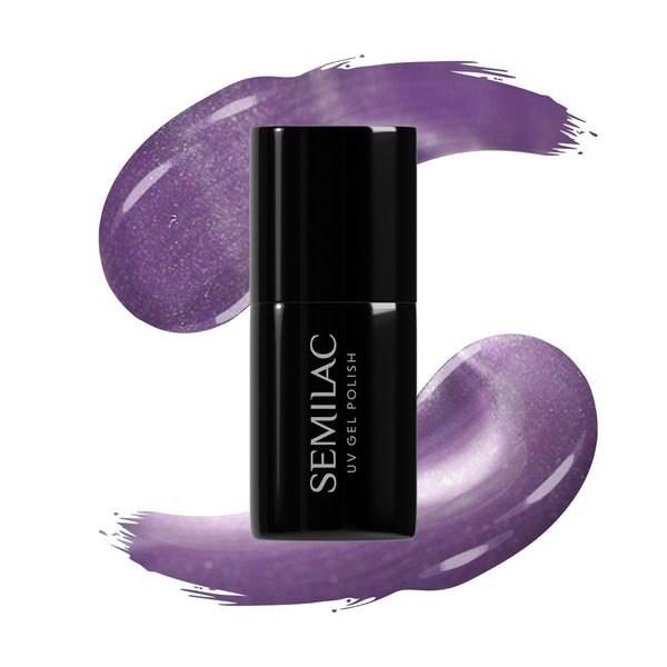 664 Lilac Gloss - Semilac Soak Off Gel / Hybrid Nail Polish