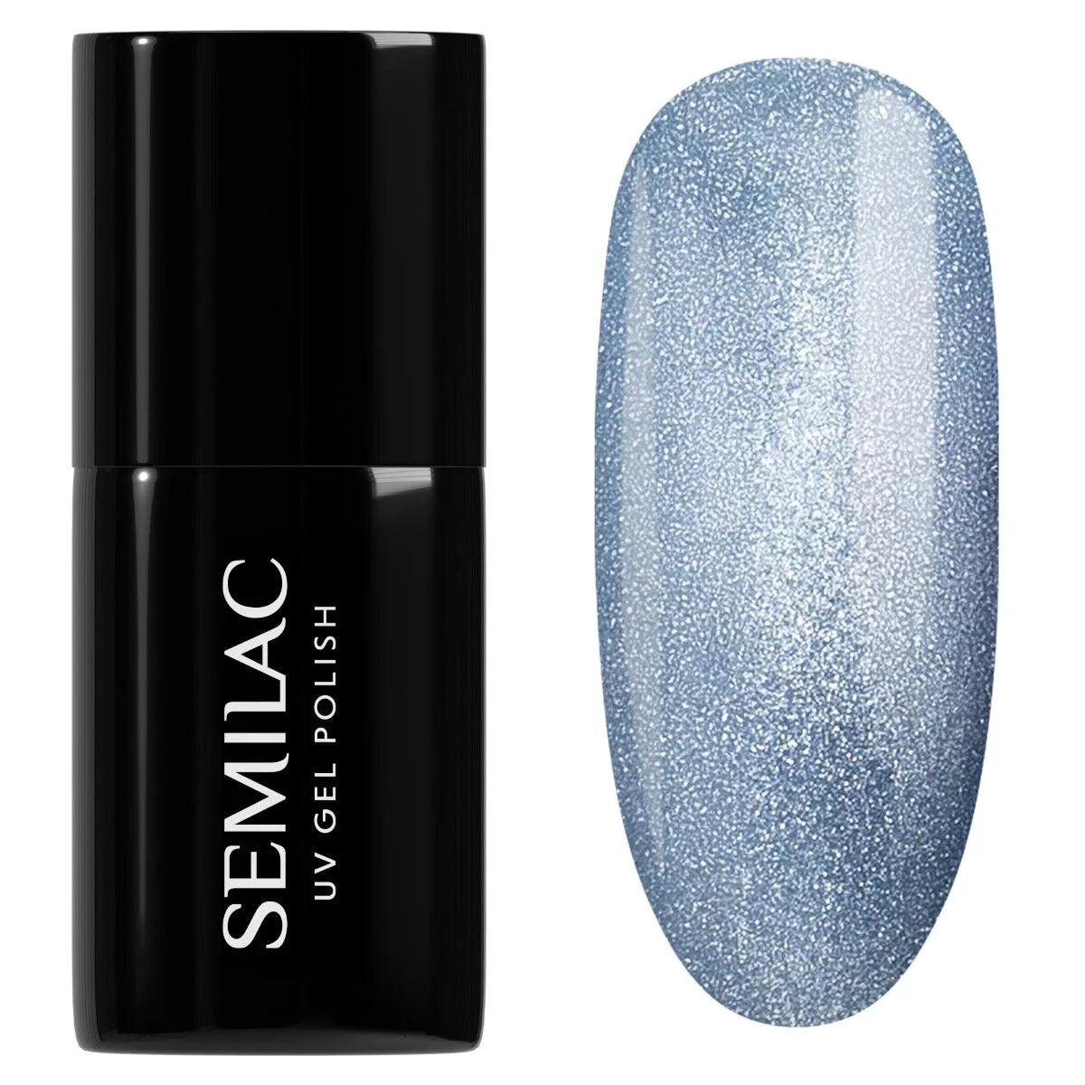 665 Blueberry Gloss - Semilac Soak Off Gel / Hybrid Nail Polish