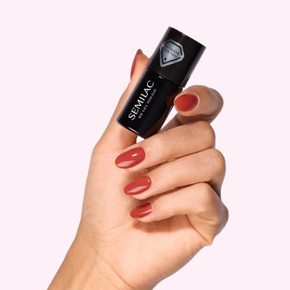 735 Rust It Up - Semilac Soak Off Gel / Hybrid Nail Polish